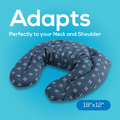 Magic Bag Signature Edition Neck-to-Back Hot & Cold Compress, Hot/Cold Therapy for Neck and Shoulder Pain Relief, Awarded with the Family-Tested, Family-Approved Seal, Cordless Magic Bag