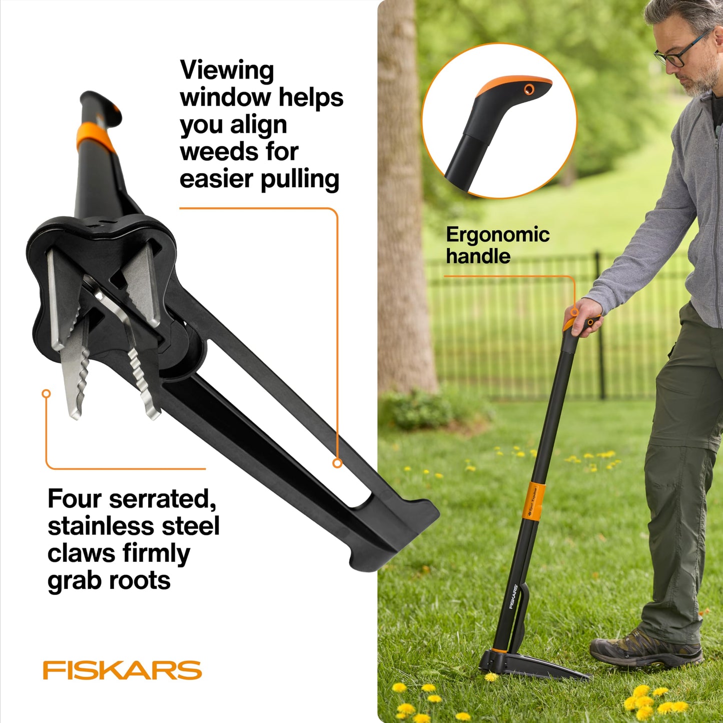 Fiskars Uproot Weed and Root Remover - Available at All In One Marketplace Canada