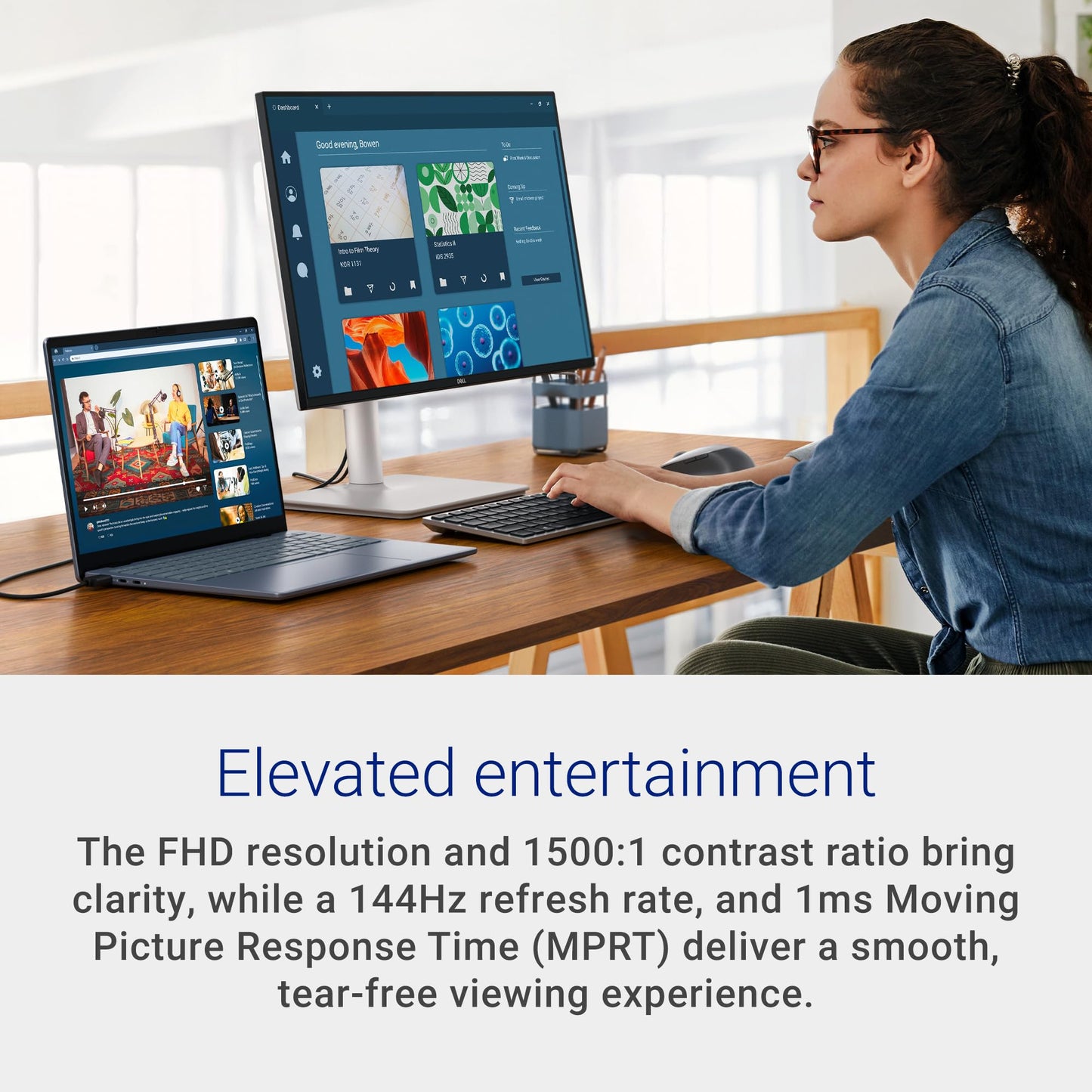 Dell 24 Plus Monitor - S2425HSM, FHD IPS Panel, 144Hz, 1ms, FreeSync 🍁 All In One Marketplace Canada