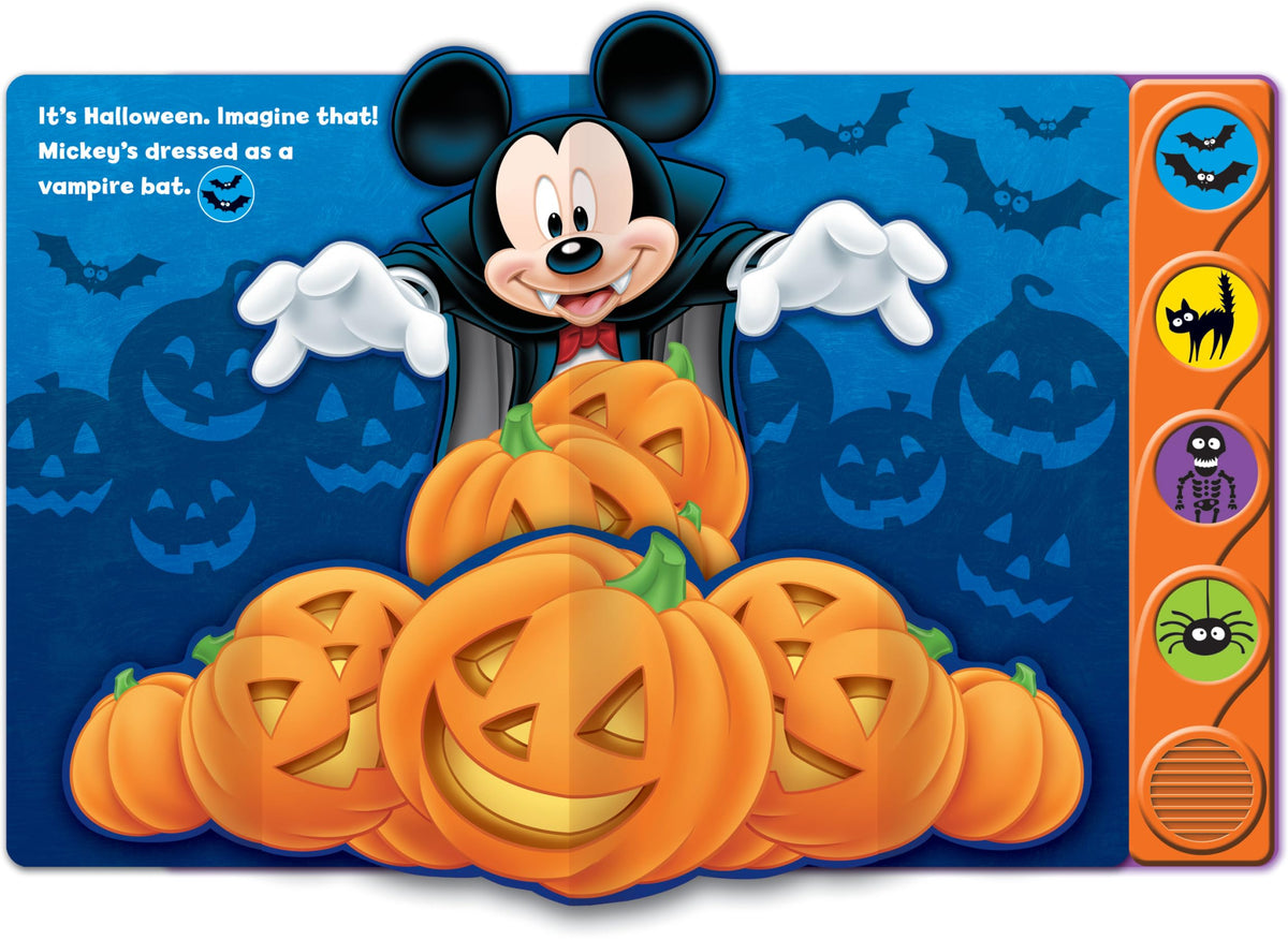 Disney Jr. La Maison de Mickey : Joyeux Halloween ! Livre sonore - PI Kids