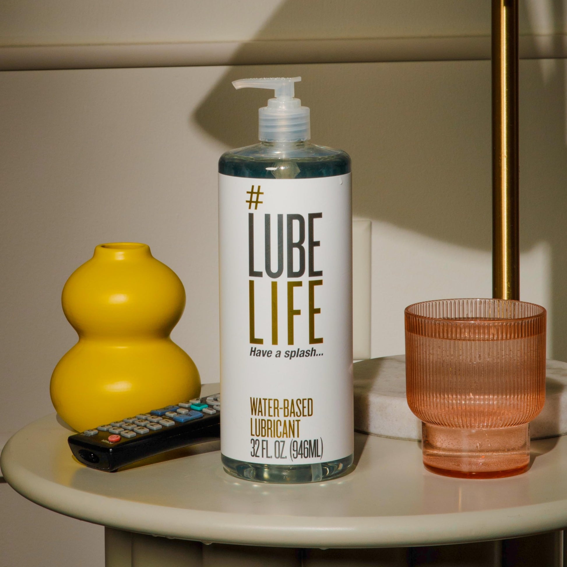 Lube Life Water Based Personal Lubricant for Men and Women Original, 32 Ounce (946 mL) - Available at All In One Marketplace Canada