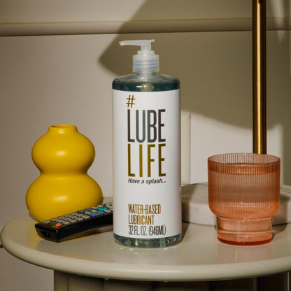 Lube Life Water Based Personal Lubricant for Men and Women Original, 32 Ounce (946 mL) - Available at All In One Marketplace Canada