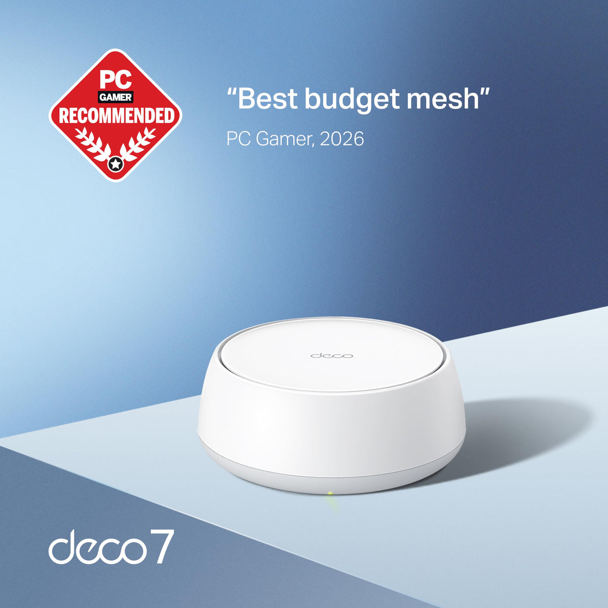 Deco BE25 BE5000 Dual-Band WiFi 7 Mesh, Add-On Unit, 1-Pack