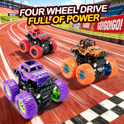 Monster Truck Toys for Boys Age 4-7, Car Toys for Toddlers 1-3 (4 Pack) 🍁 All In One Marketplace Canada