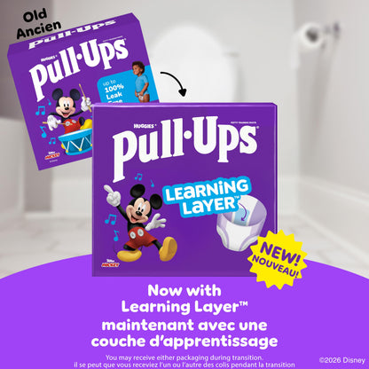 Pull-Ups Boys' Potty Training Pants, Size 6T-7T (55-75 lbs), 72 Count