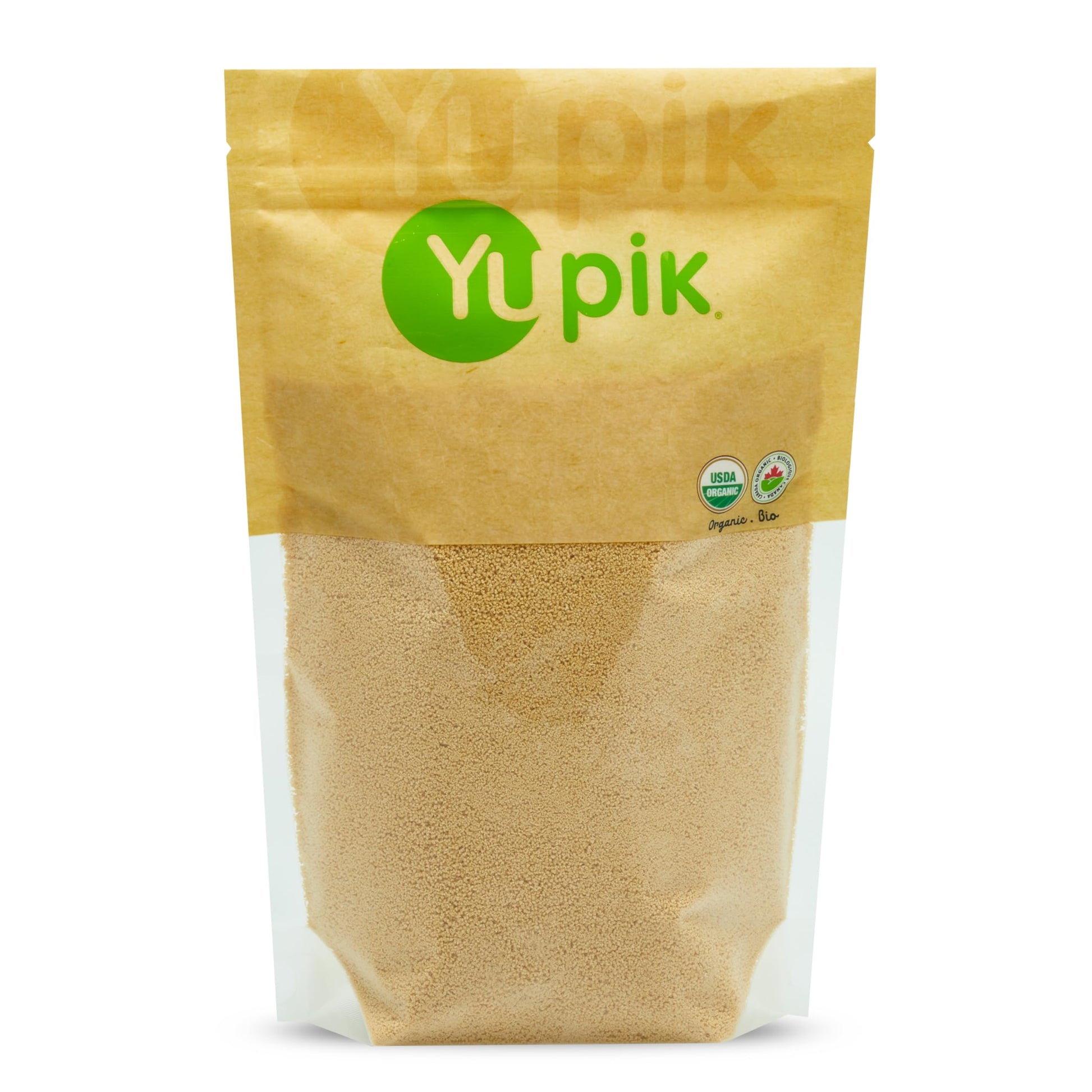 Yupik Organic Maple Sugar 450g, USDA Certified, Non-GMO, Vegan, Gluten-Free, Kosher, 100% Pure Maple Syrup Natural Sweetener, No Artificial Flavors, Versatile Alternative to Refined Sugar 🍁 All In One Marketplace Canada Yupik