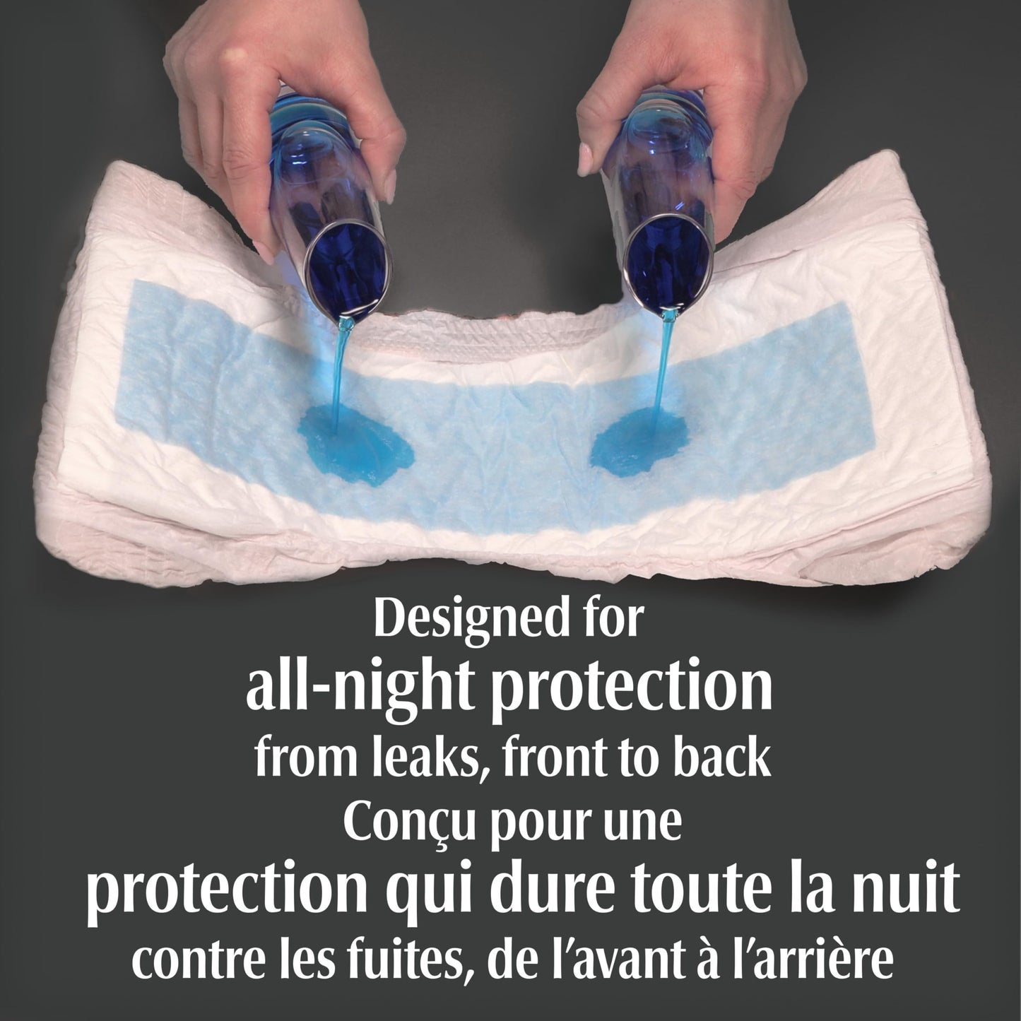 Depend Adult Incontinence Underwear, Overnight, Large, Blush, 22 Count 🍁 All In One Marketplace Canada