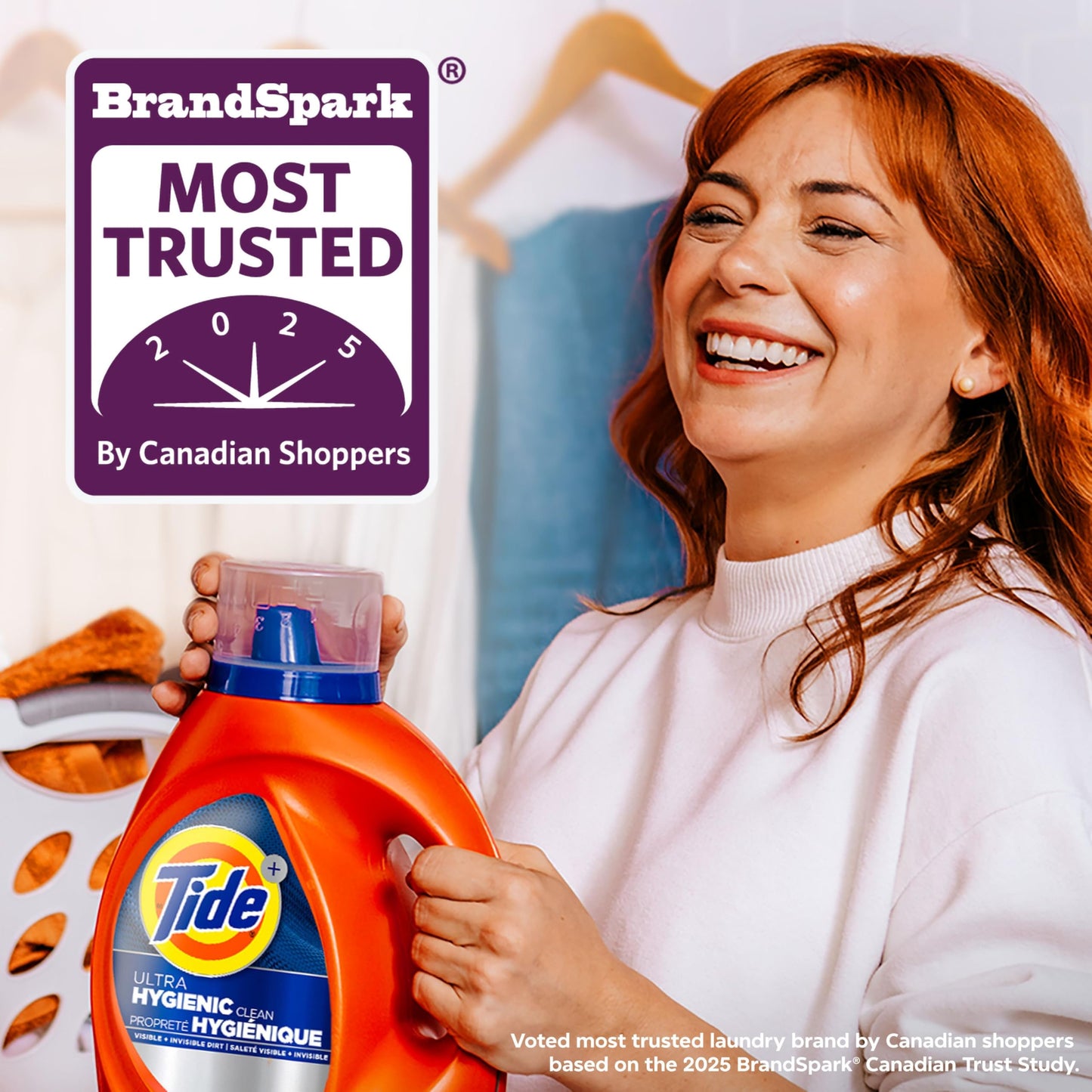 Tide Ultra Hygienic Clean Liquid Laundry Detergent, Original Scent, Removes visible and invisible dirt, Laundry Detergent Liquid, 94 Loads, 3.9L - Available at All In One Marketplace Canada