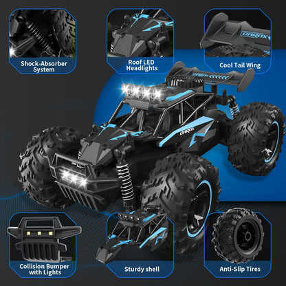 Carox 1:18 RC Car with 2 Batteries 25KM/H Remote Control Car for Kids 🍁 All In One Marketplace Canada
