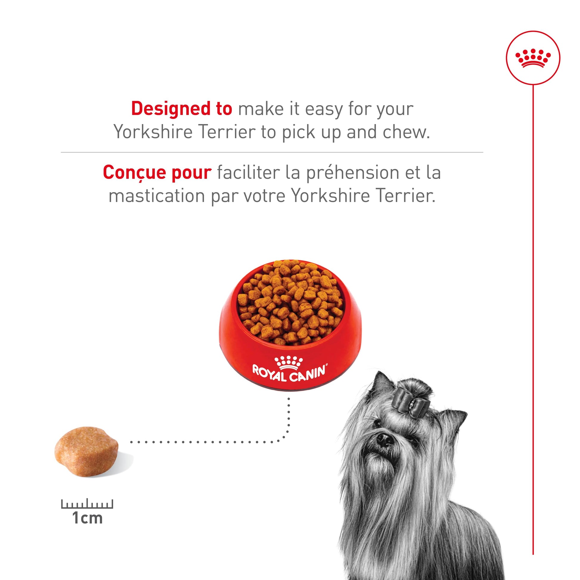 Royal Canin Yorkshire Terrier Adult Dry Dog Food, 10 lb bag ROYAL CANIN