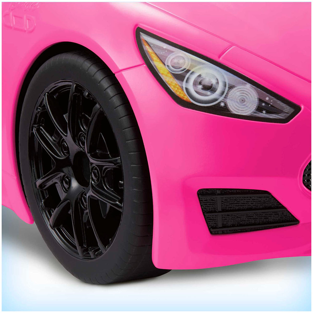 Barbie Dreamland Convertible Pink Car with Fun Details