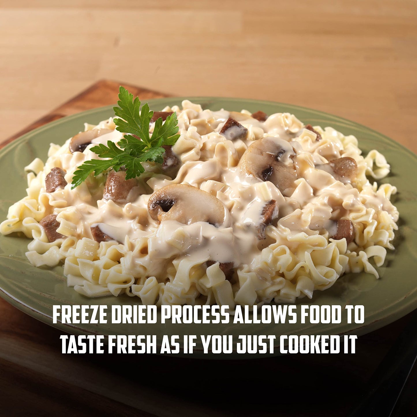 Mountain House Beef Stroganoff, Freeze Dried Emergency Food, Single Pouch Mountain House