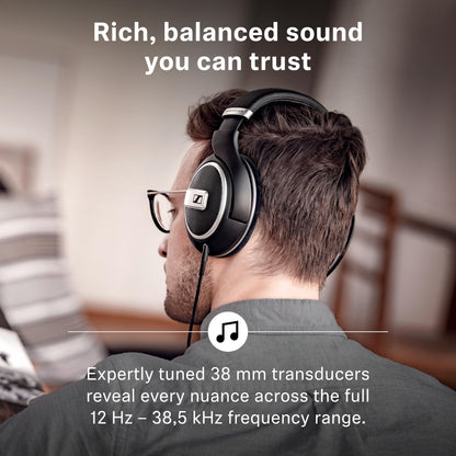 Sennheiser HD 599SE Open-Back Wired Audiophile Headphones, Black 🍁 All In One Marketplace Canada