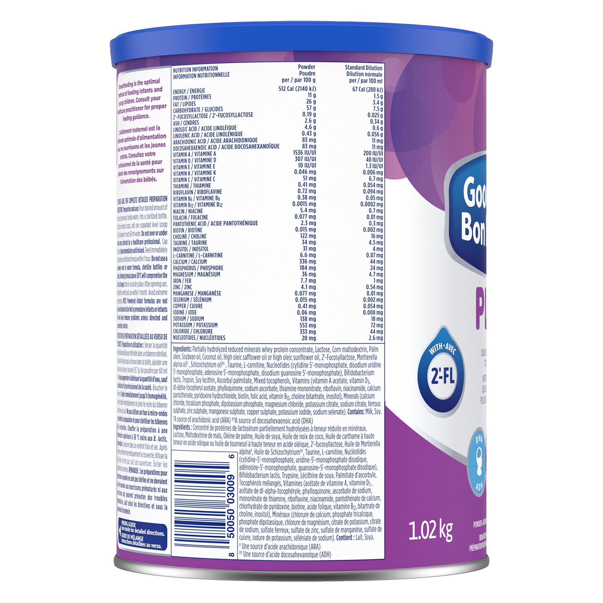 Good Start Plus 1 Infant Formula Powder – Gentle Digestion with DHA, Probiotics & 2'-FL – 1.02kg