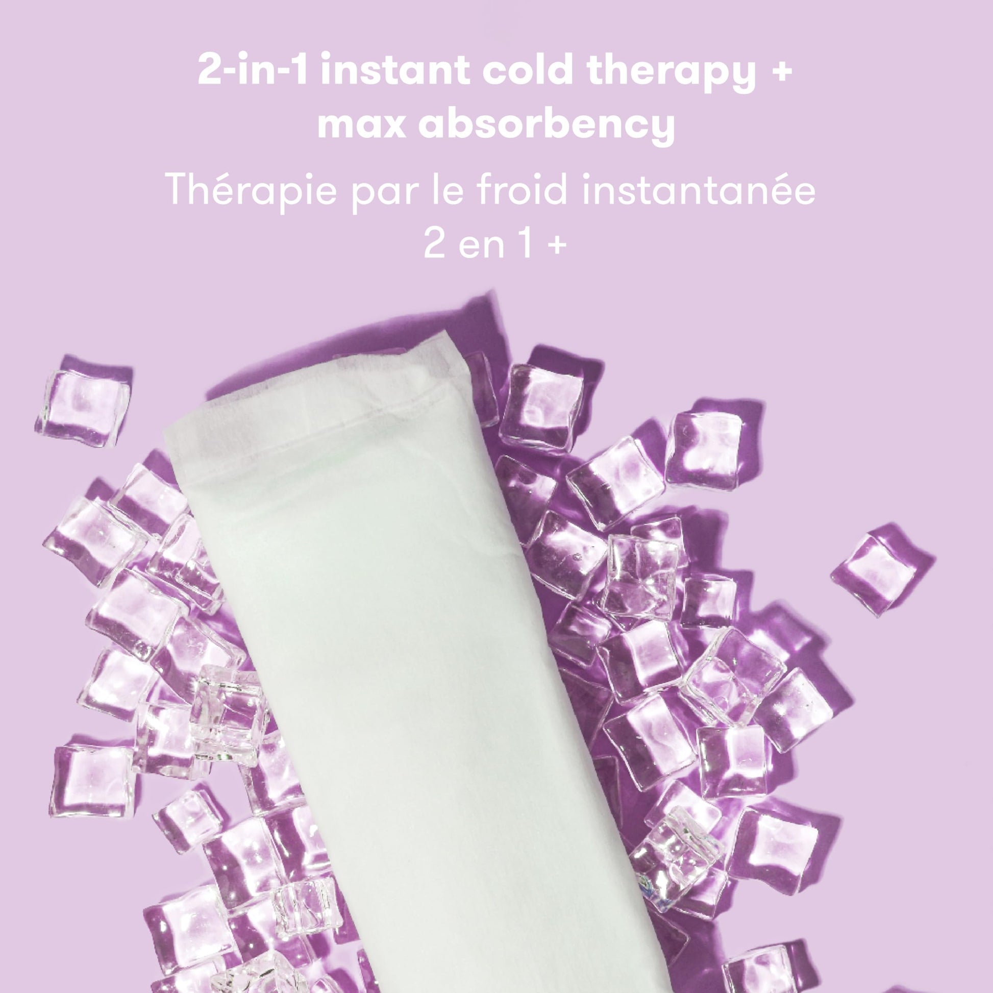 Frida Mom 2-in-1 Postpartum Pads, Absorbent Perineal Ice Maxi Pads, Instant Cold Therapy Packs and Maternity Pad in One, 8ct - Available at All In One Marketplace Canada