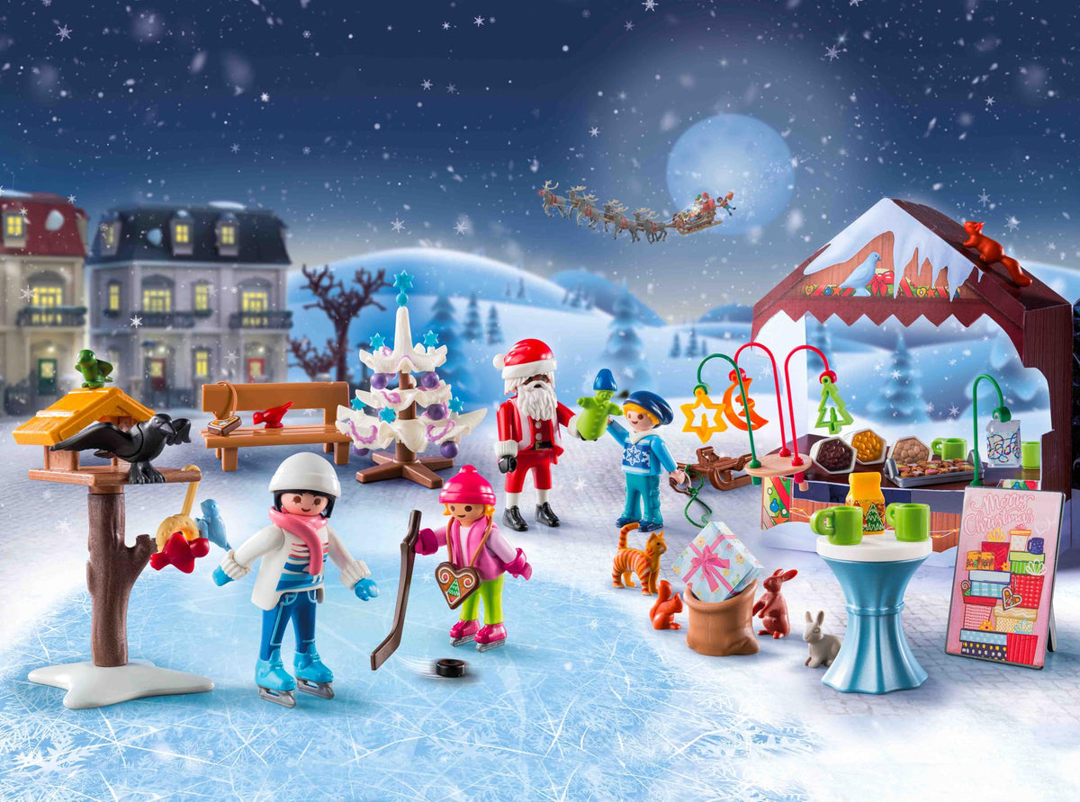 Playmobil Advent Calendar: Trip to The Christmas Market 🍁 All In One Marketplace Canada