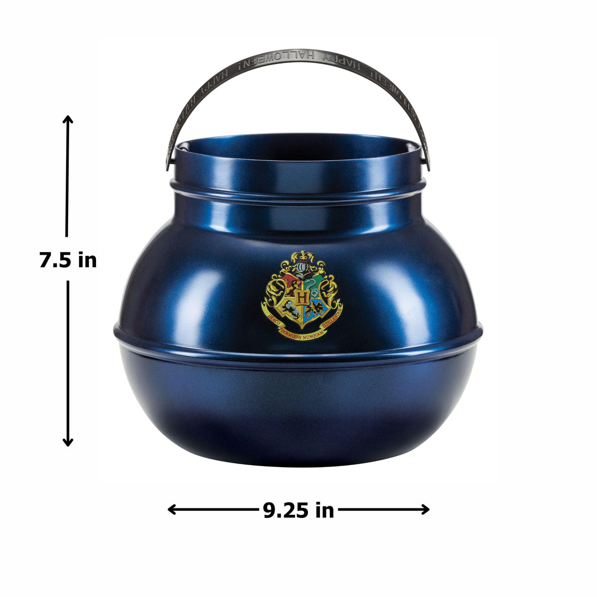 Seau à friandises géant chaudron Harry Potter, accessoire de costume d'Halloween sous licence officielle