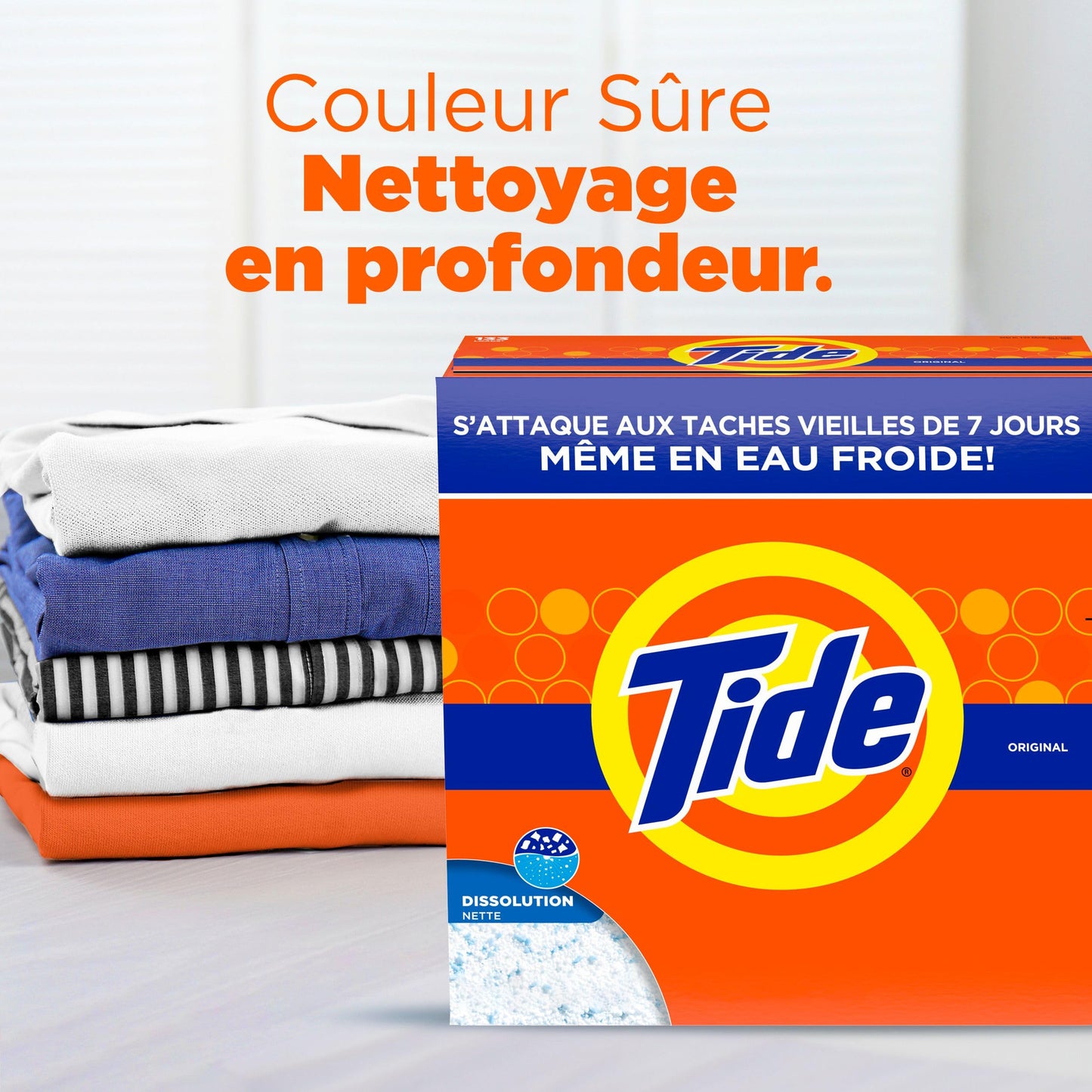 Tide Powder Laundry Detergent, Original Scent, 133 Loads, 4.2 kg - Available at All In One Marketplace Canada