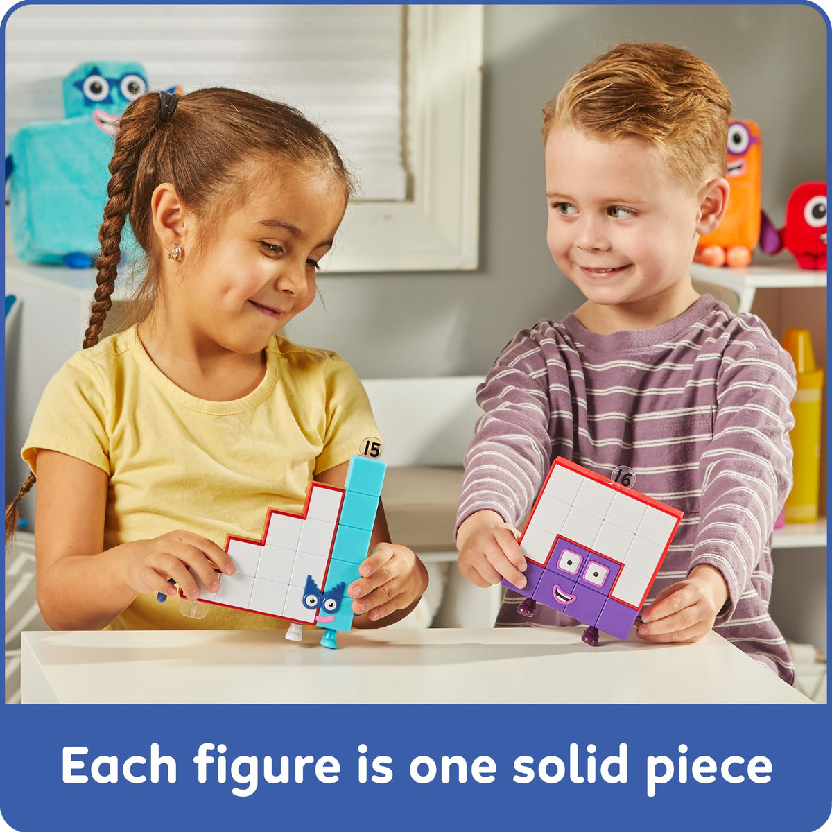 hand2mind Numberblocks Friends Fifteen and Sixteen Figure Set