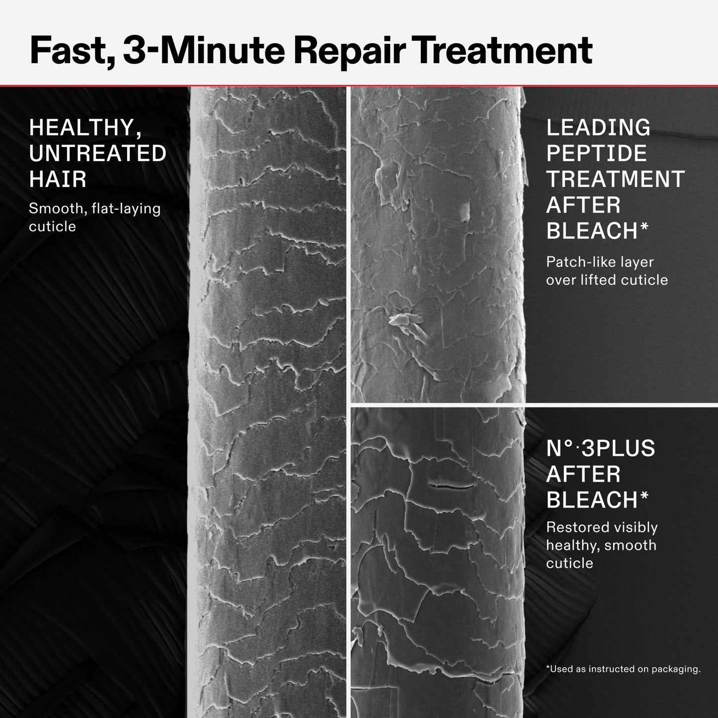 Olaplex N°.3PLUS Complete Repair Treatment: Pre-Shampoo Treatment | Repairs Damage & Reduces Future Breakage | 3 Minutes, 3 Bonds, 3X Stronger, 3X Softer | For Coily, Curly, Straight, and Wavy, 100 mL / 3.3 Fl Oz Olaplex
