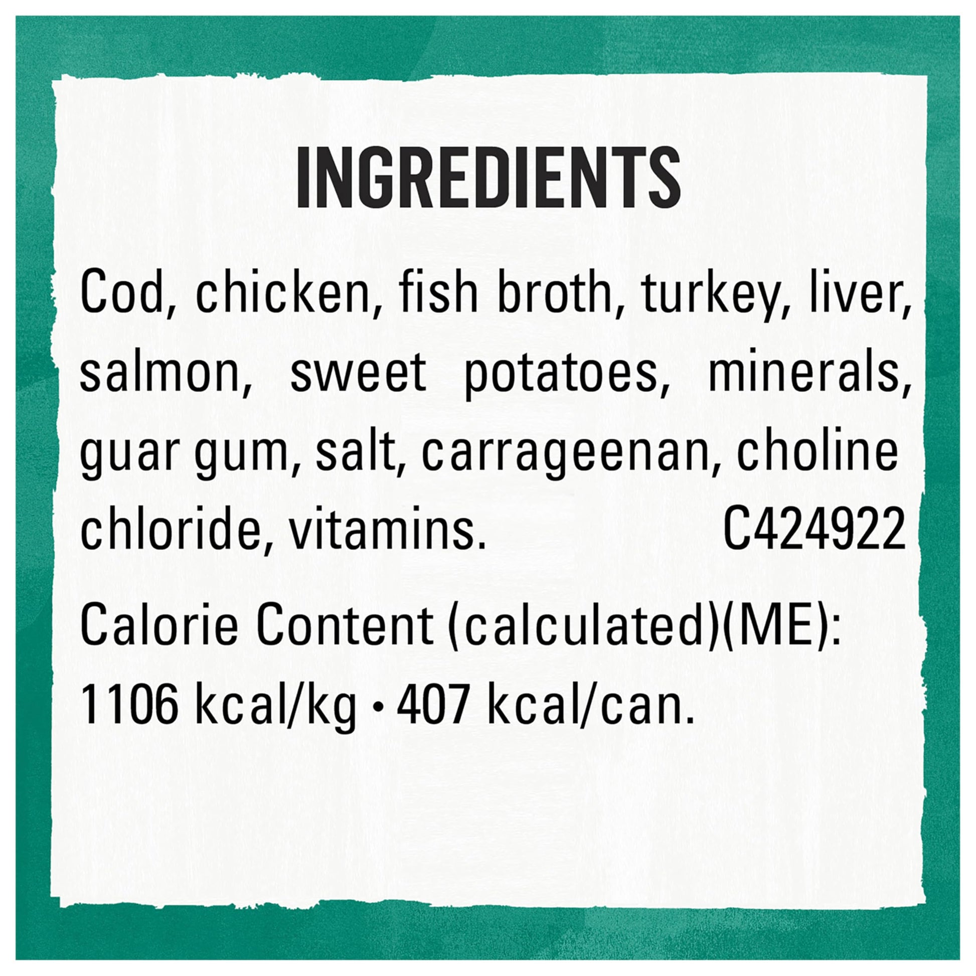 Beyond Natural Wet Dog Food, Alaskan Cod, Salmon & Sweet Potato Ground Entree - 368 g Can (12 Pack) Beyond