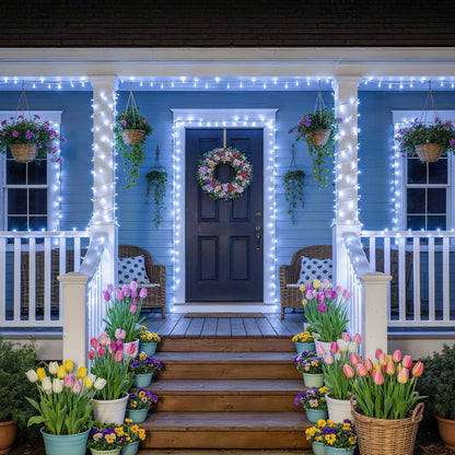 JMEXSUSS 168FT 600 LED White Christmas Lights Outdoor Waterproof with Remote Indoor Christmas String Lights Cool White Christmas Tree Lights Plug in for Room Wedding Holiday Christmas Decorations 🍁 All In One Marketplace Canada