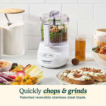 Cuisinart DLC-2AC Mini-Prep Plus Processor, White - Available at All In One Marketplace Canada