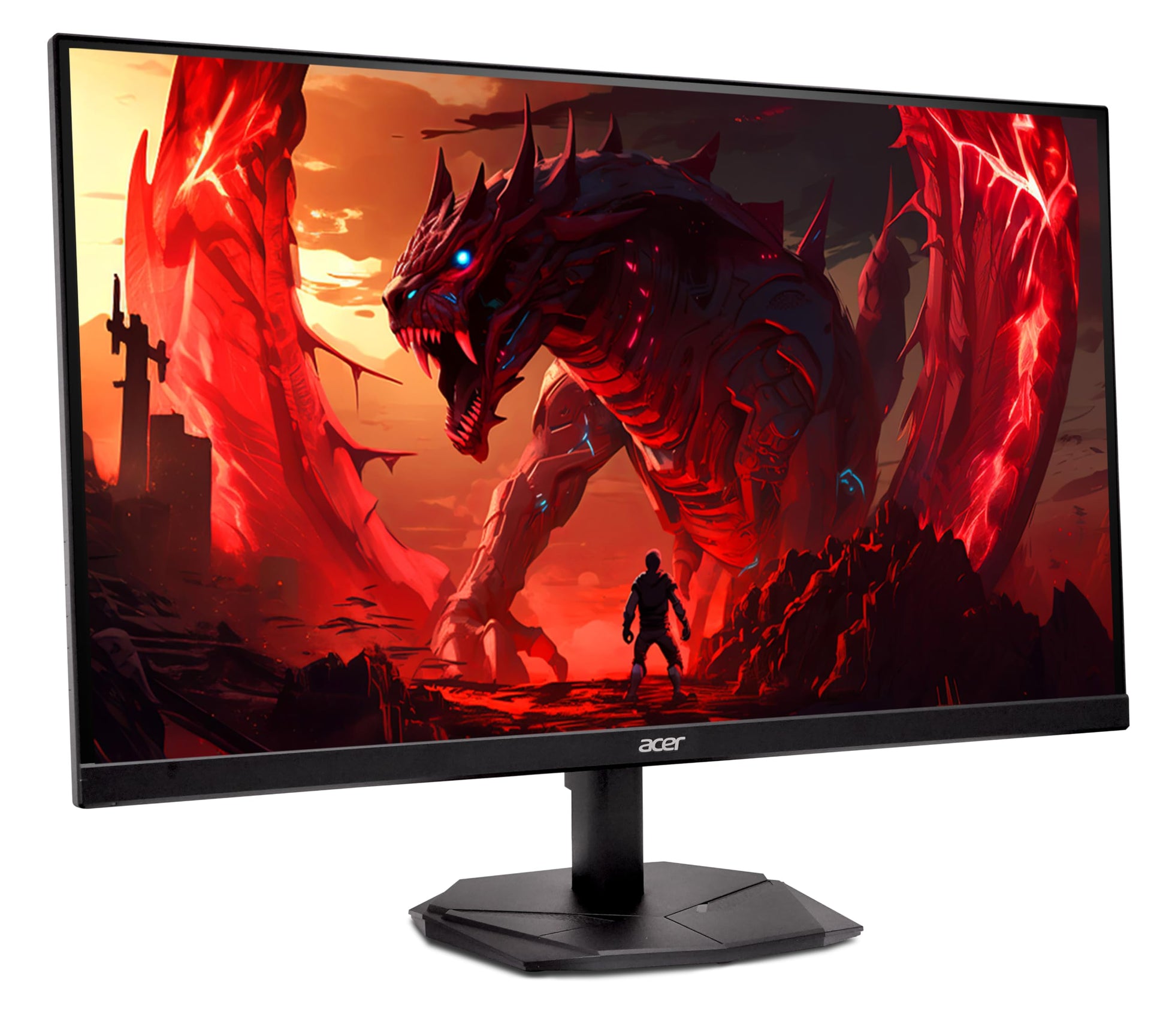 Acer Nitro 27 Inch WQHD 2560 x 1440 IPS Gaming Monitor | AMD FreeSync | Up to 180Hz Refresh | Up to 0.5ms | DCI-P3 95% | HDR 10 Support | One Display Port 1.2 & Two HDMI 2.0 | KG271U N3bmiipx Acer