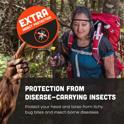 Ben's InvisiNet Bug Jacket, L/XL, multi, one size (0006-7221) Ben's