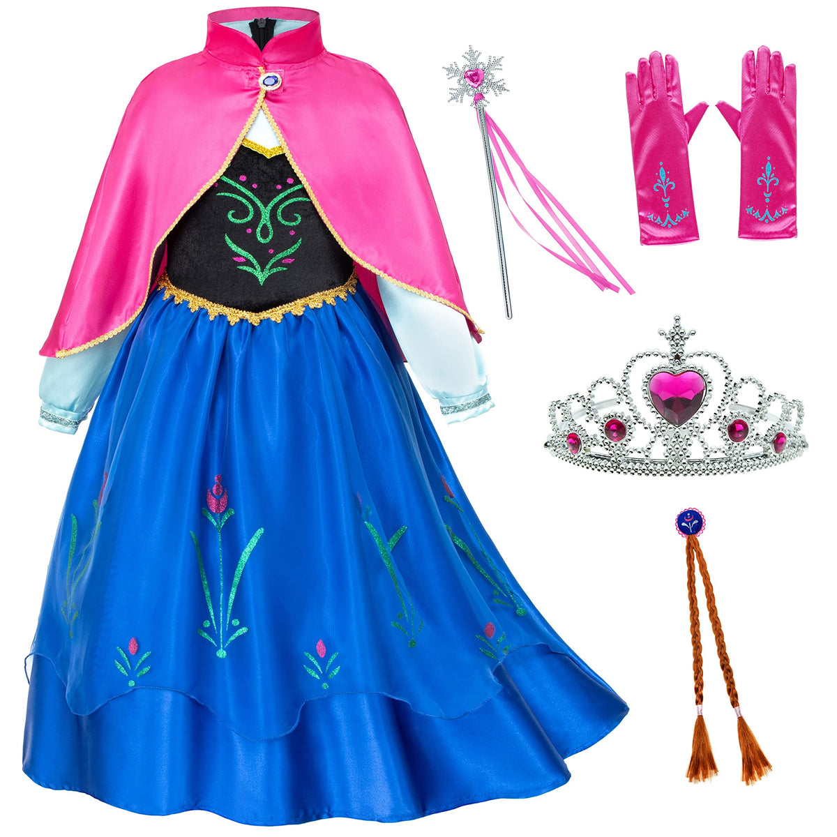 Princess Costumes for Girls - Princess Dress 6-7 Years 🍁 All In One Marketplace Canada