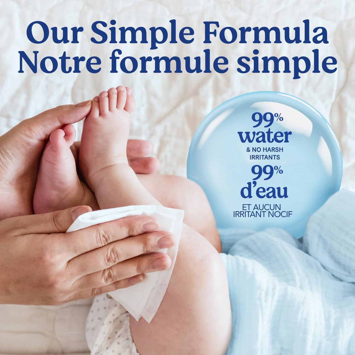 Huggies Skin Essentials Baby Wipes, Hypoallergenic, 99% Water, 6 Flip Top Packs (336 Wipes Total)