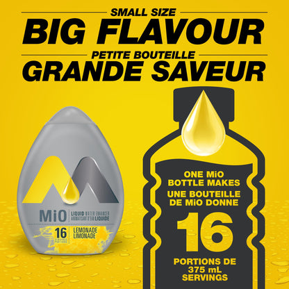 Mio Lemonade Liquid Water Enhancer, 48 mL Bottle