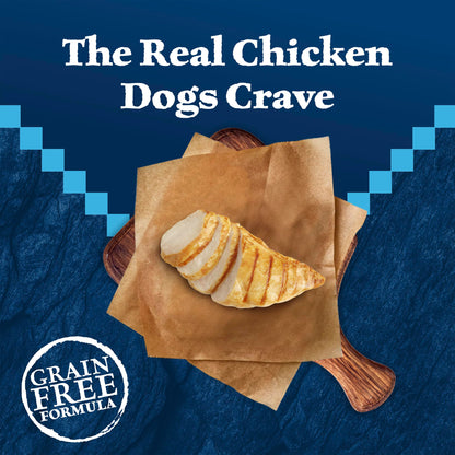 Blue Buffalo Wilderness with Chicken High-Protein Grain-Free Adult Dry Dog Food, 34g Protein, Supports Immunity with Antioxidant-Rich LifeSource Bits, Promotes Healthy Muscle Development, 24 lbs. 🍁 All In One Marketplace Canada