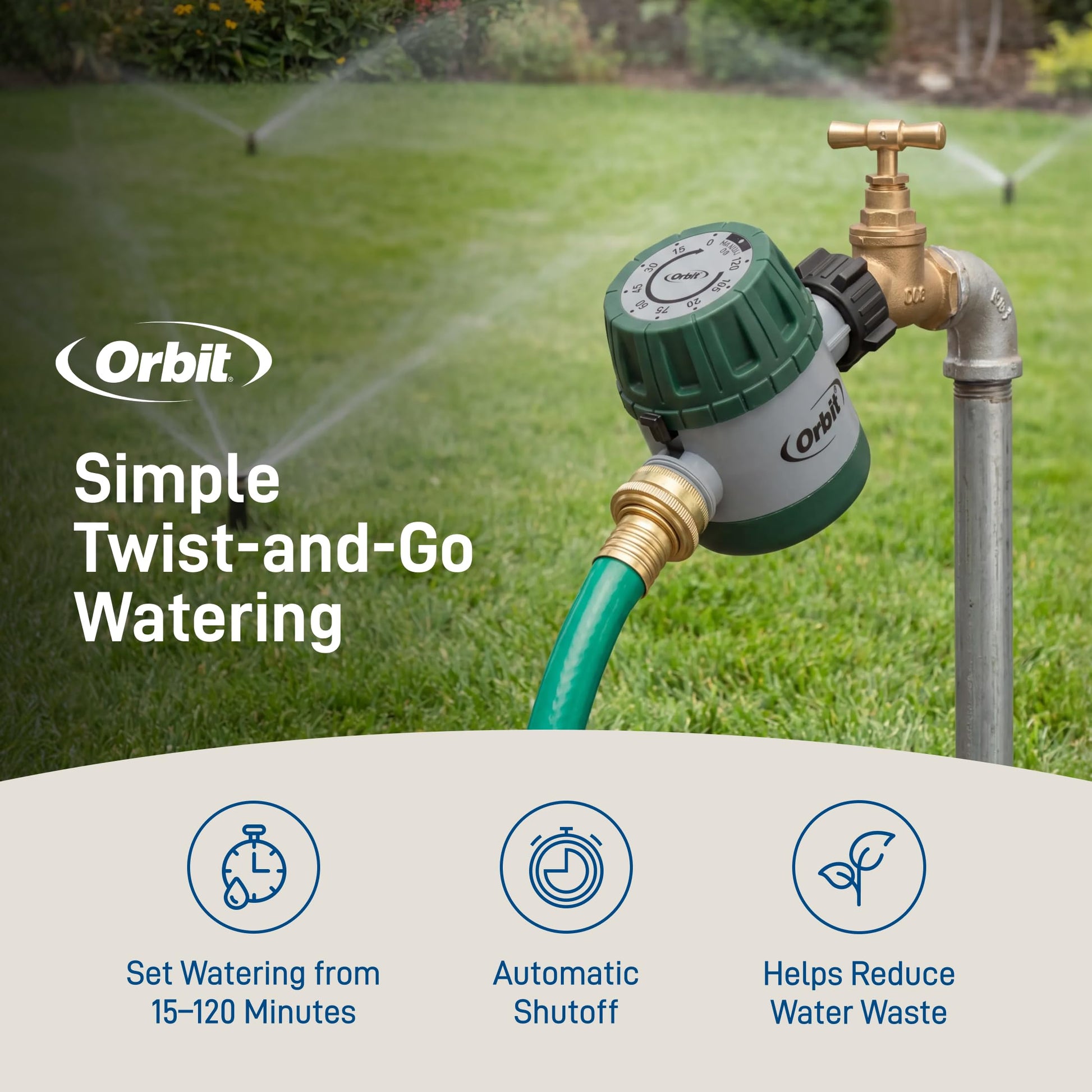 Orbit Sunmate 62034 Mechanical Watering Timer - Available at All In One Marketplace Canada