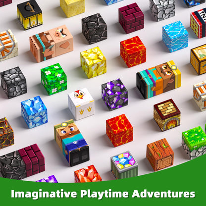 150PCS Light Up Magnetic Blocks, Building Cube Set Birthday Gifts for Kids 🍁 All In One Marketplace Canada