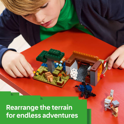 LEGO Minecraft The Armadillo Mine Expedition Toy Figures and Playset - Building Minecraft Toy for Kids, Boys and Girls, Ages 8+ - with Gaming Figures for Pretend Play - Gift Idea for Birthdays - 21269 LEGO