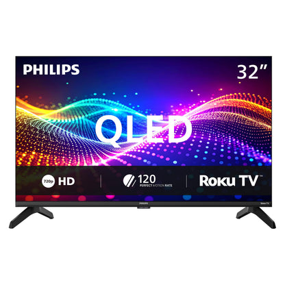 Philips 32PQF7666/F6 7600 Series HD QLED 32-Inch HD QLED Roku TV