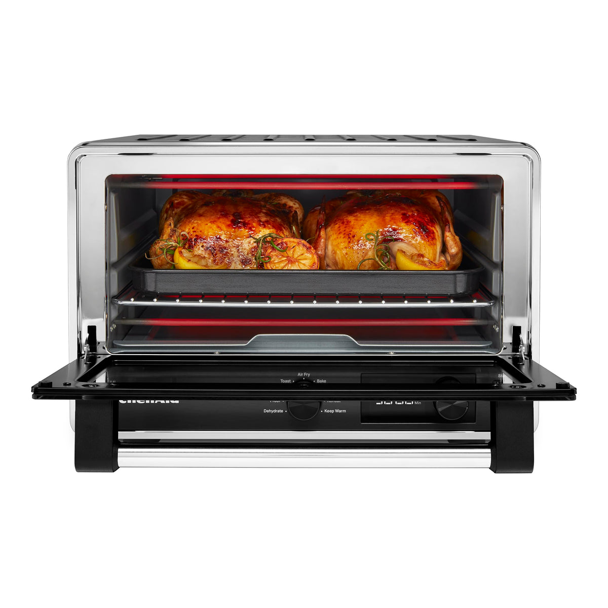 KitchenAid Digital Air Fryer Countertop Oven, KCO124BM, Black Matte