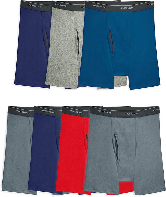 Fruit of the Loom Men's Coolzone Boxer Briefs (Assorted Colors), 7 Pack - Assorted Colors, X-Large 🍁 All In One Marketplace Canada