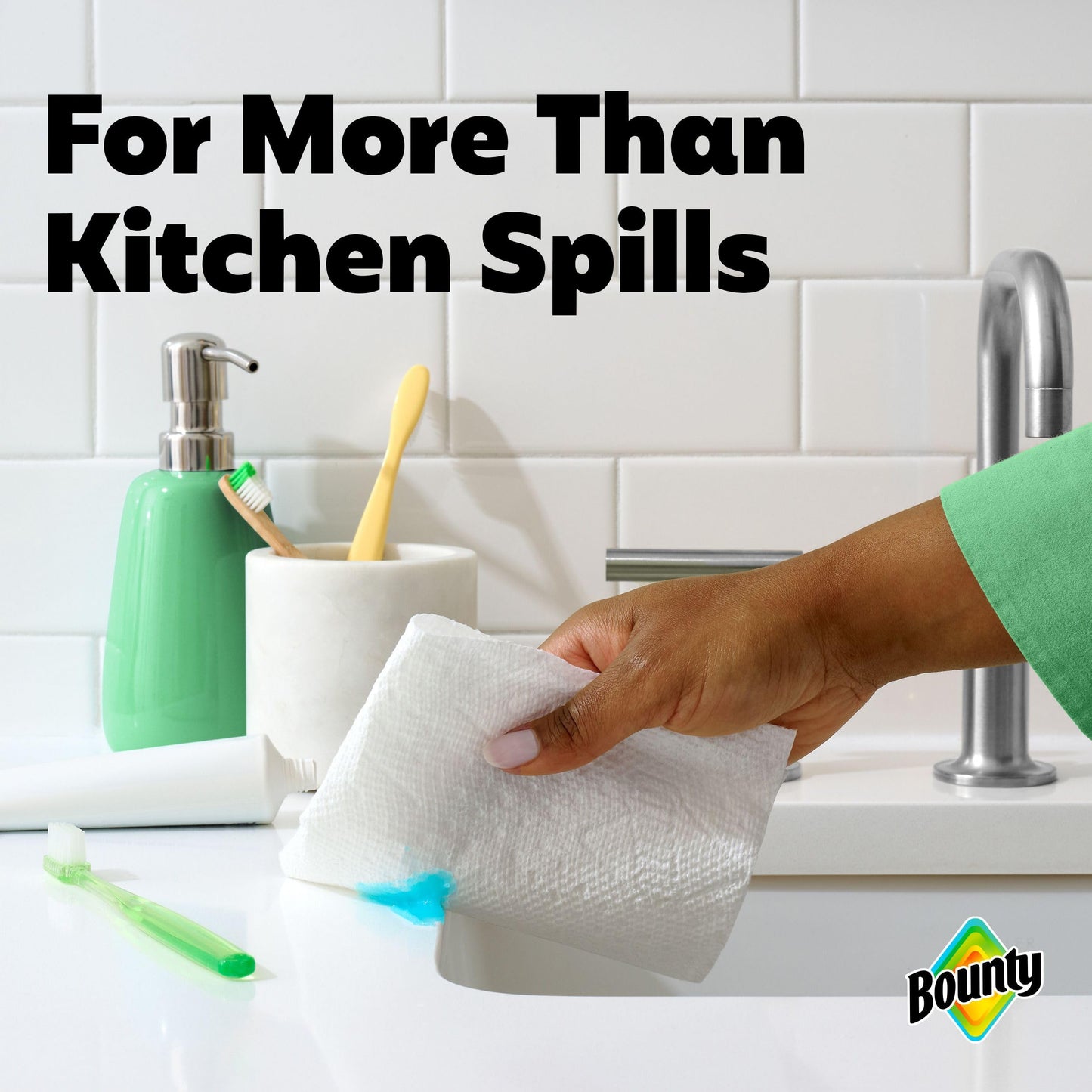Bounty Paper Towels Select-A-Size White, 8 Double Plus Rolls = 20 Regular Rolls