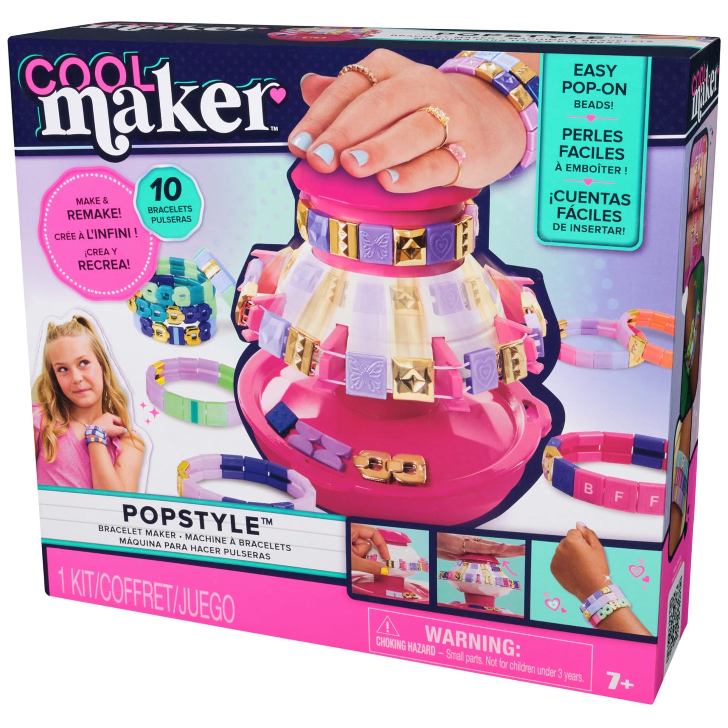 Cool Maker PopStyle Bracelet Making Kit, Ages 7+ Cool MAKER