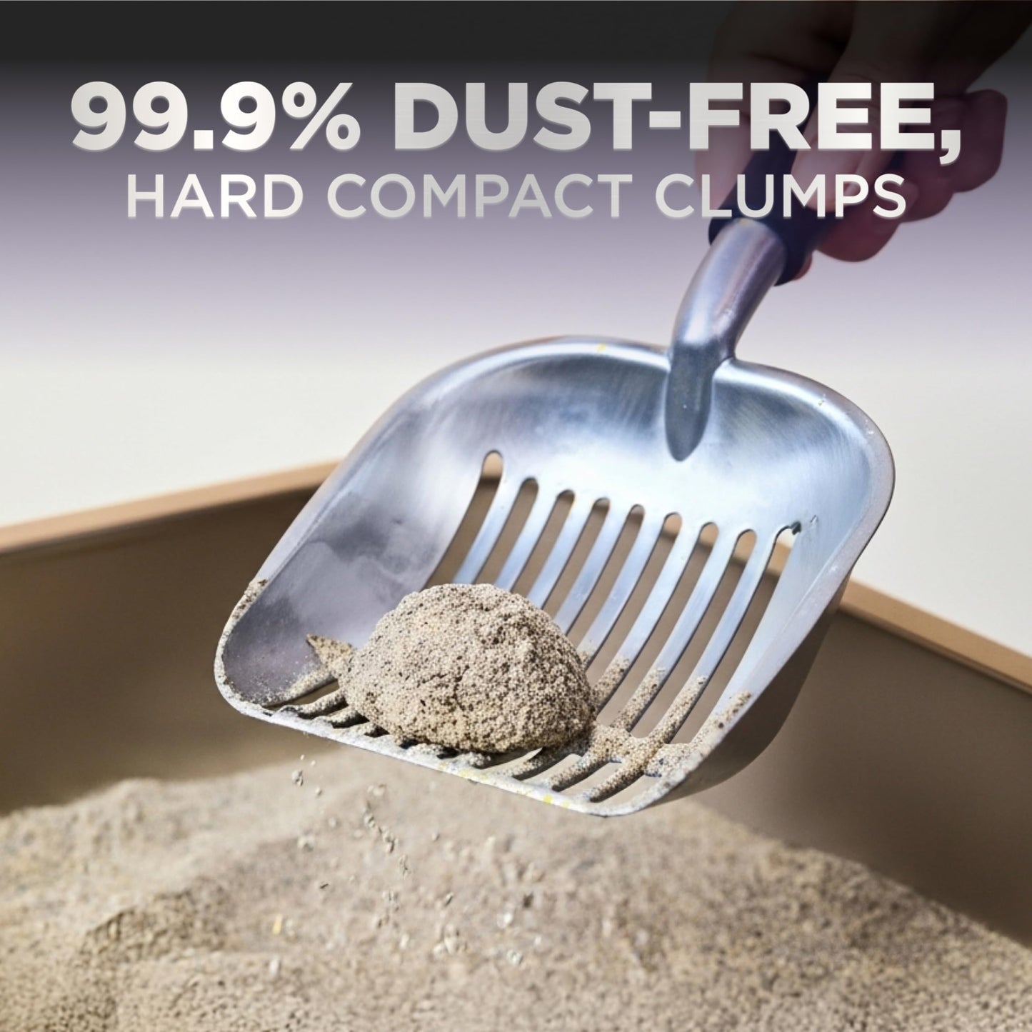 ARM & HAMMER Platinum Clumping Cat Litter, 2x Longer odour Control, Multi-Cat Clay, Ultimate 14-Day Freshness, Extra Oduor Eliminators, Effortless Clean, Dust-Free, Heavy-Duty Clumping, 16.78 kg