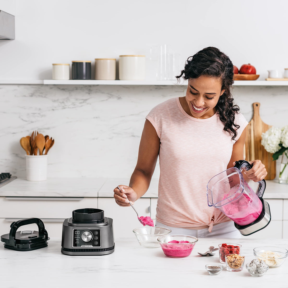 Ninja Foodi Power Blender & Food Processor, SS300C, 1200W, 72oz/2.1L
