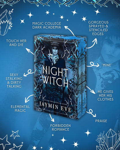 Night Witch: A Spicy Dark Academia Romantasy Sequel - A Great Read for Halloween and Spooky Season