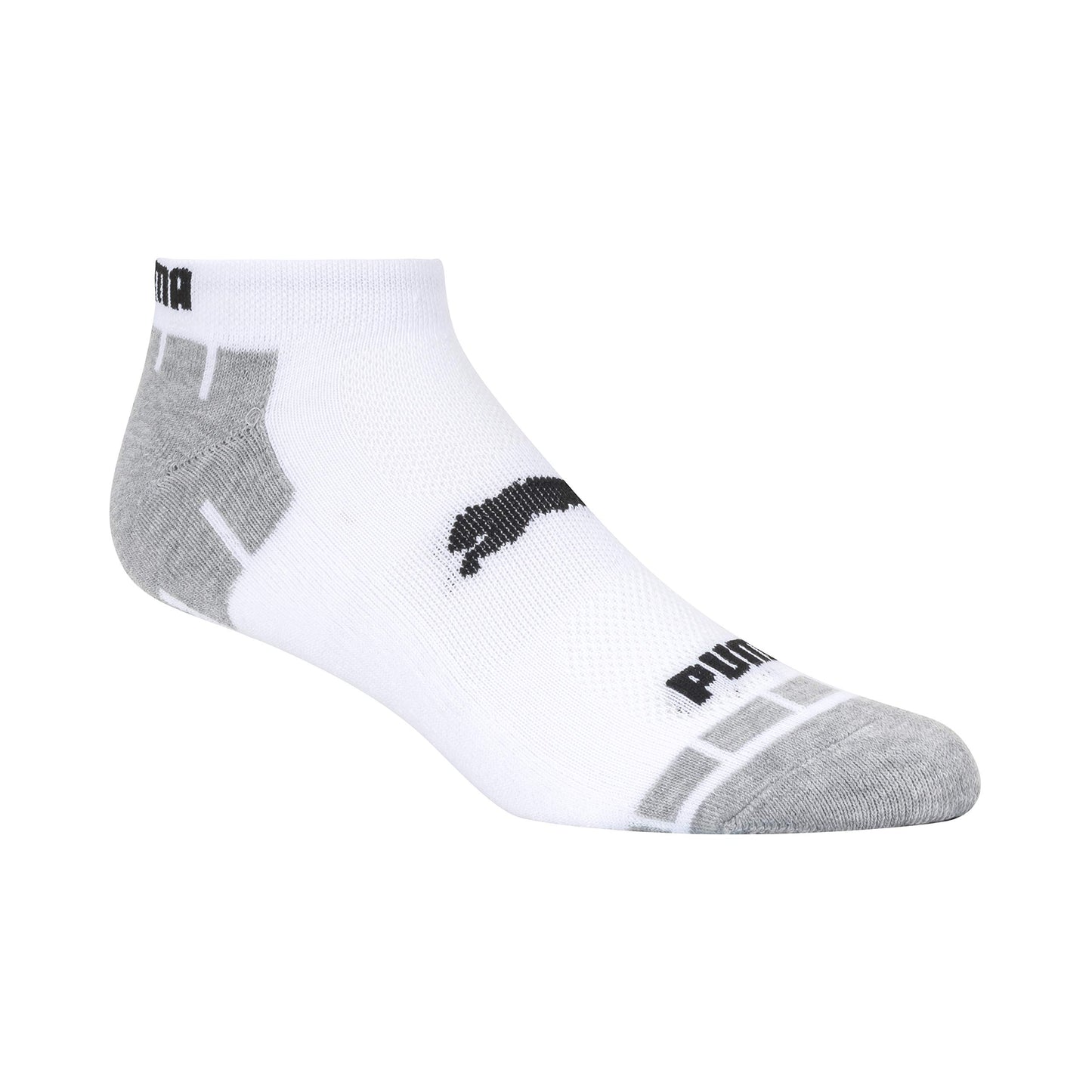 PUMA Men's 8 Pack Low Cut Socks, White/Grey, 10-13 🍁 All In One Marketplace Canada