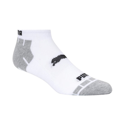 PUMA Men's 8 Pack Low Cut Socks, White/Grey, 10-13 🍁 All In One Marketplace Canada