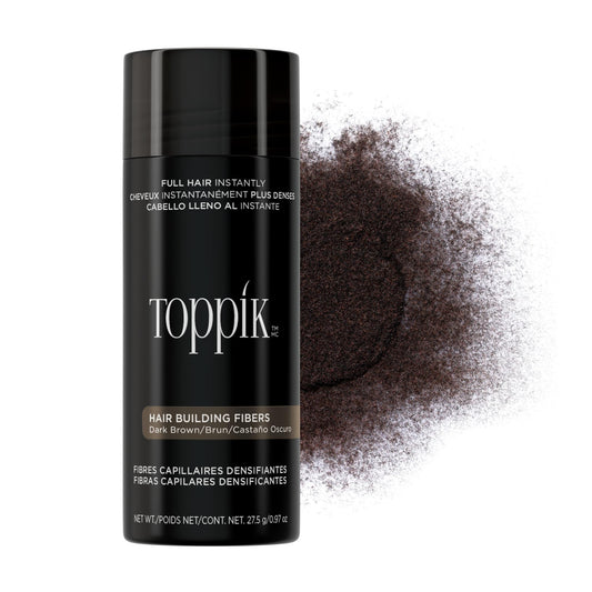 Fibres capillaires TOPPIK, 27,5 g, comblent les cheveux fins ou clairsemés, donne un aspect instantanément plus épais, plusieurs nuances pour hommes et femmes 🍁 All In One Marketplace Canada