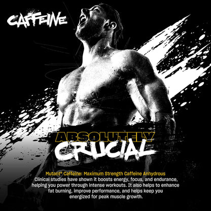 Mutant Caffeine - Maximum strength - 200mg caffeine equivalent - 240 tablets - Available at All In One Marketplace Canada