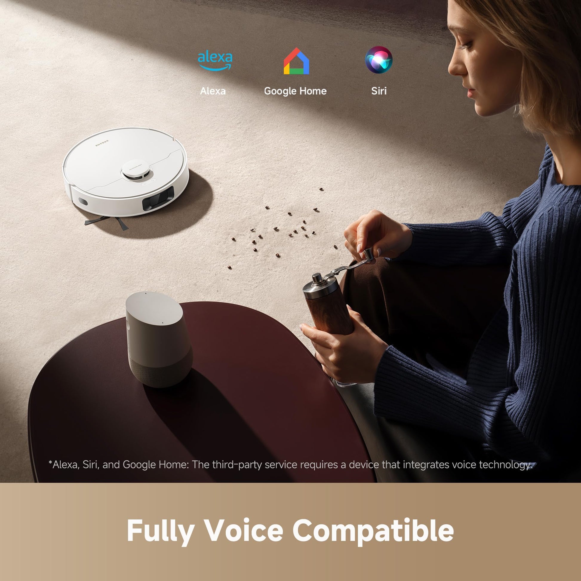 DREAME D20 Plus Robot Vacuums and mop, Self-Emptying, DuoBrush for Pet Hair dreame