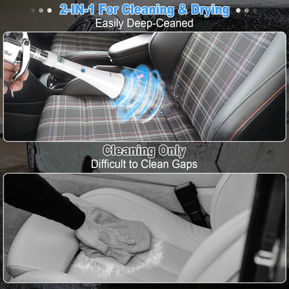 phepetroll Air Blow Gun Car Detailing Dry Cleaning Air Gun with Tapered Nozzle High Pressure Car Cleaning Tool, Car Dryer Air Blower for Car Surfaces Quickly Blasts Dust, Works with Air Compressor - Available at All In One Marketplace Canada